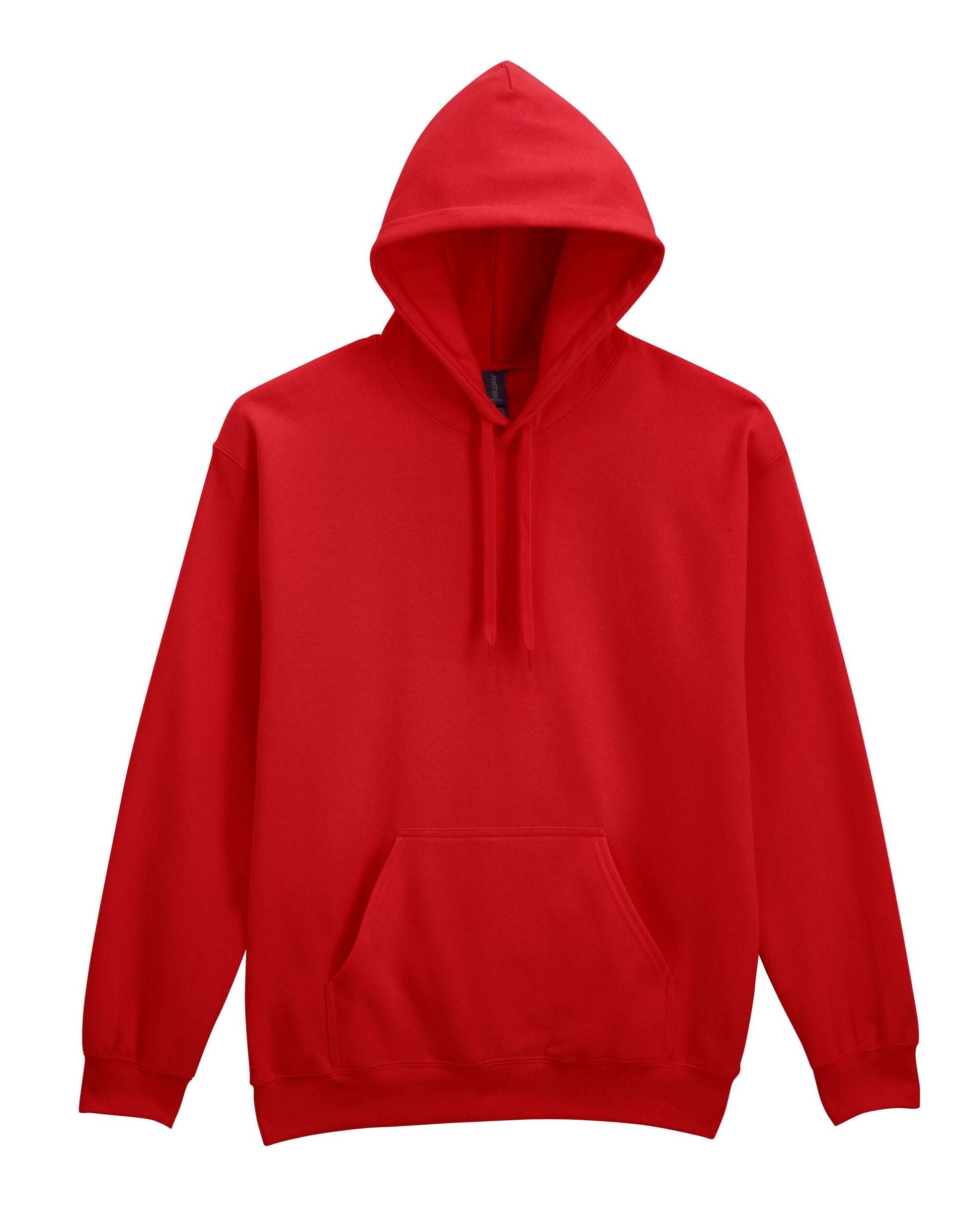 Softstyle Midweight Fleece Adult Hoodie - Red