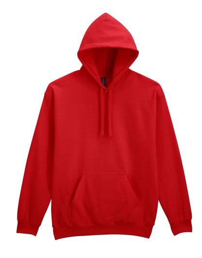 Softstyle Midweight Fleece Adult Hoodie - Red