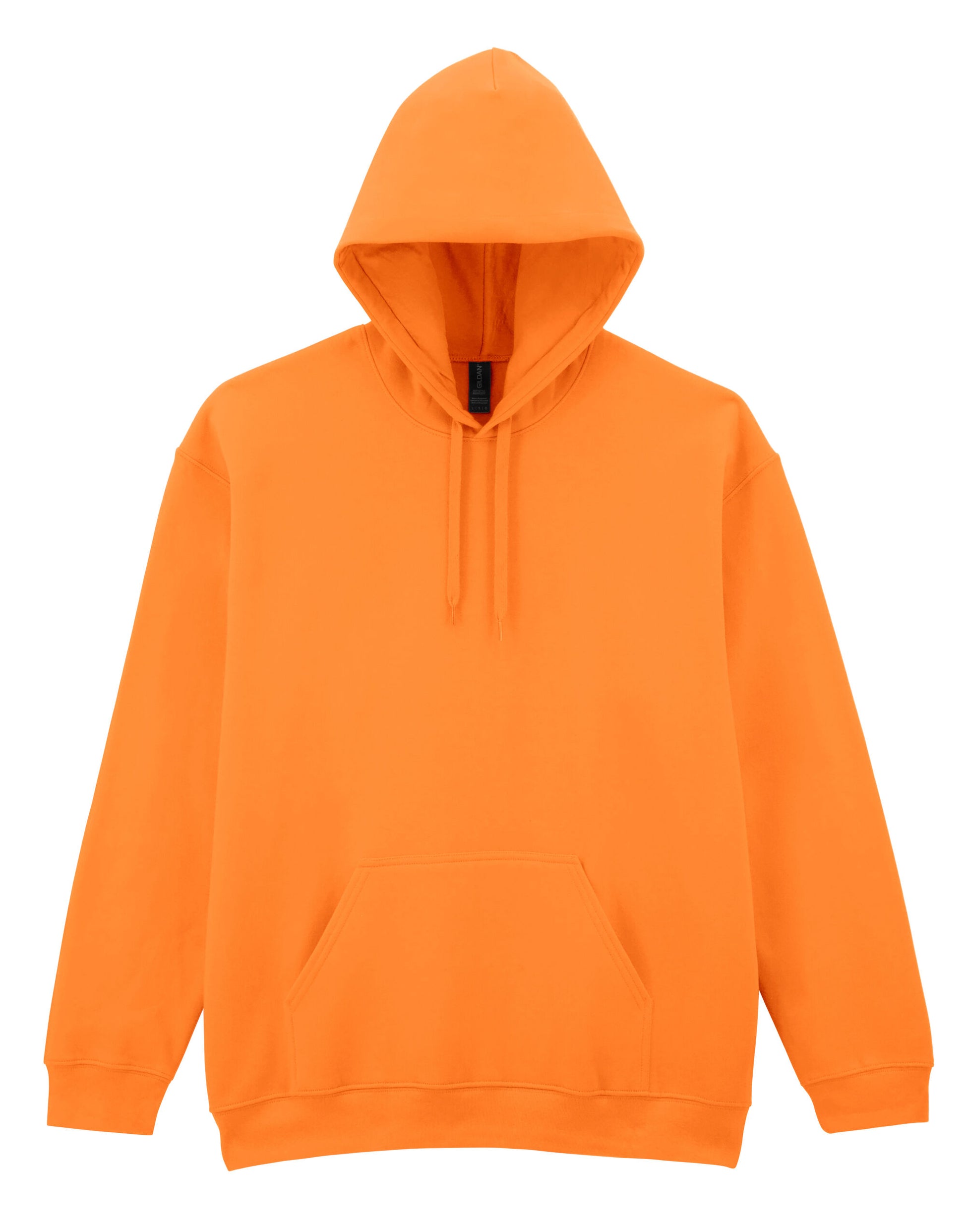 Softstyle Midweight Fleece Adult Hoodie - Tangerine