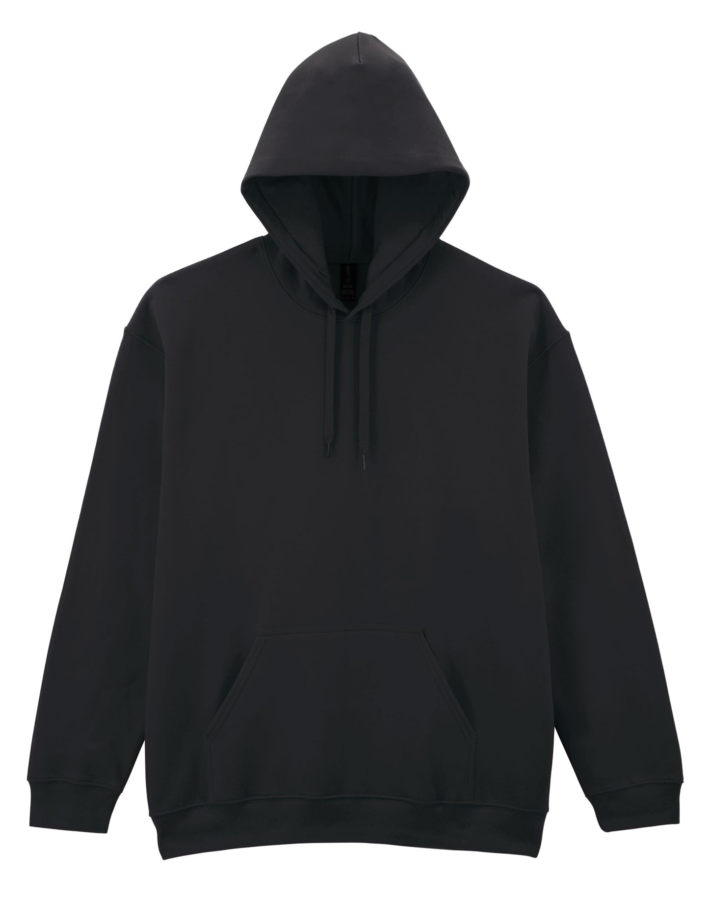 Softstyle Midweight Fleece Adult Hoodie - Black