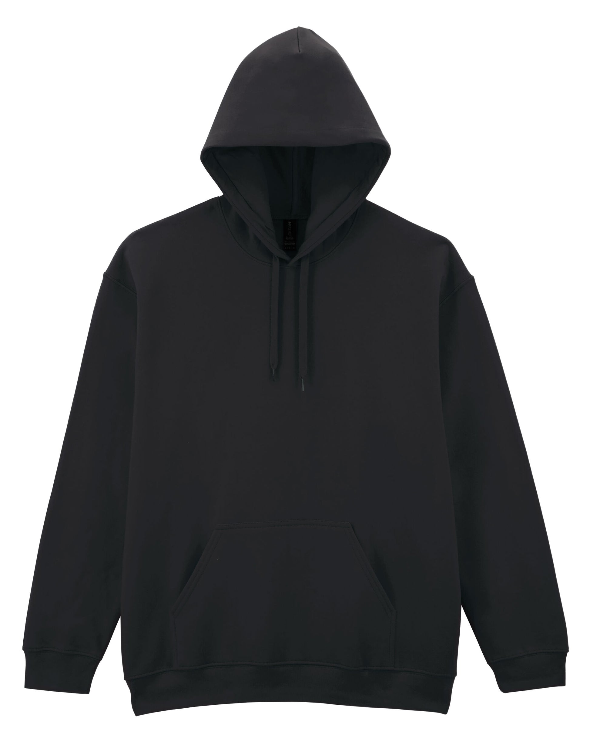 Softstyle Midweight Fleece Adult Hoodie - Black