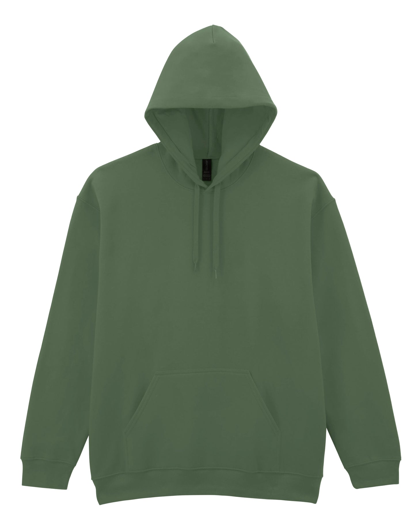 Softstyle Midweight Fleece Adult Hoodie - Military Green