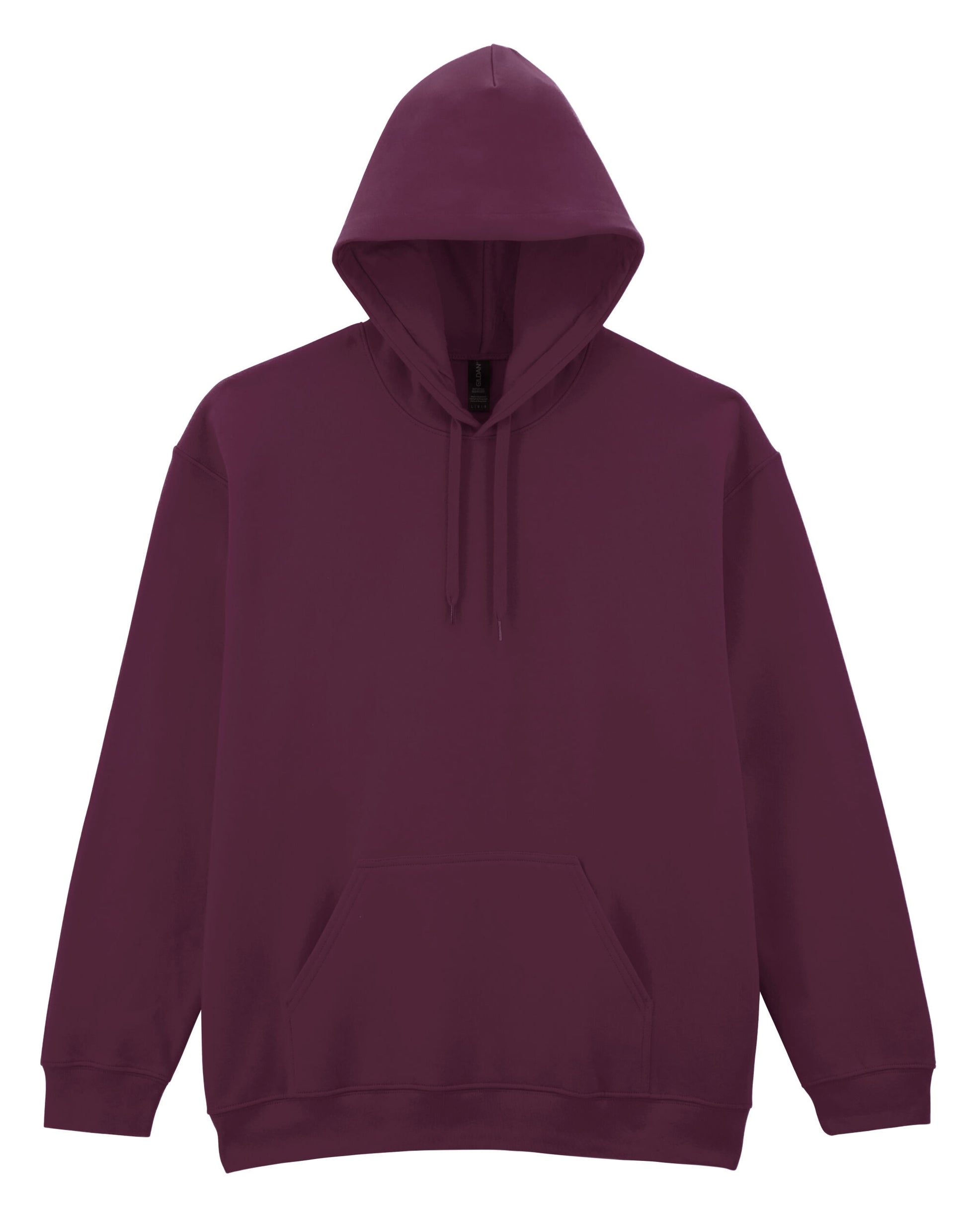 Softstyle Midweight Fleece Adult Hoodie - Maroon