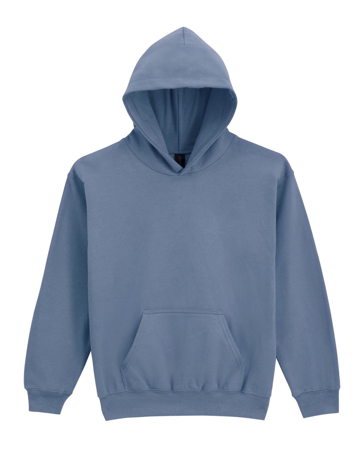 Softstyle Midweight Fleece Youth Hoodie - Stone Blue