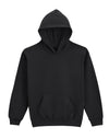 Softstyle Midweight Fleece Youth Hoodie - Black