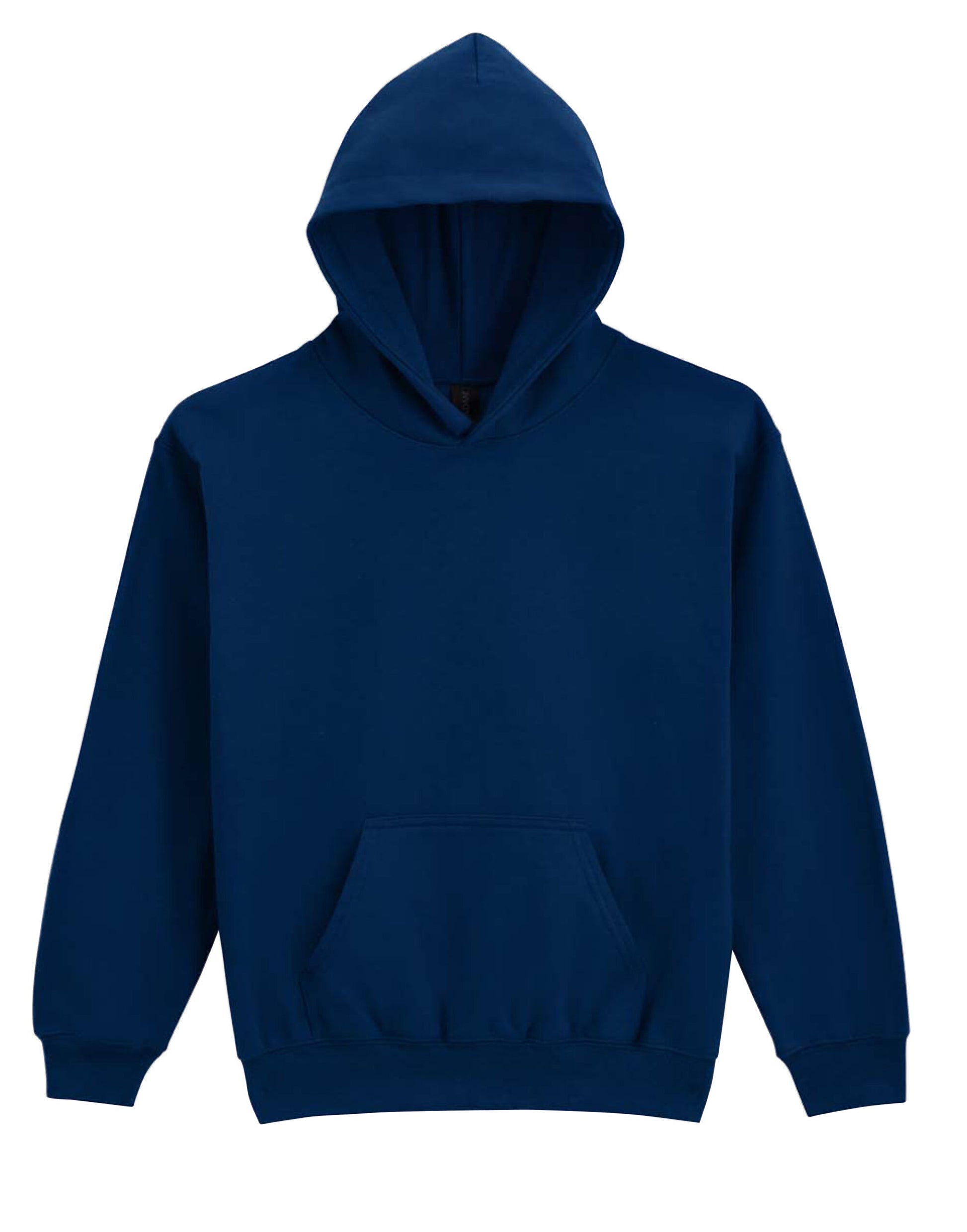 Softstyle Midweight Fleece Youth Hoodie - Navy Blue