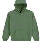 Softstyle Midweight Fleece Youth Hoodie - Military Green