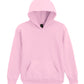 Softstyle Midweight Fleece Youth Hoodie - Light Pink