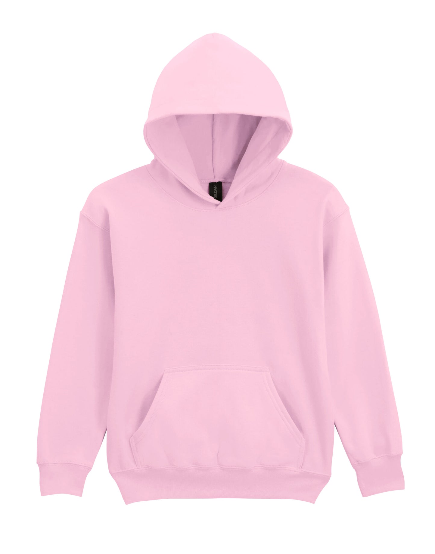 Softstyle Midweight Fleece Youth Hoodie - Light Pink