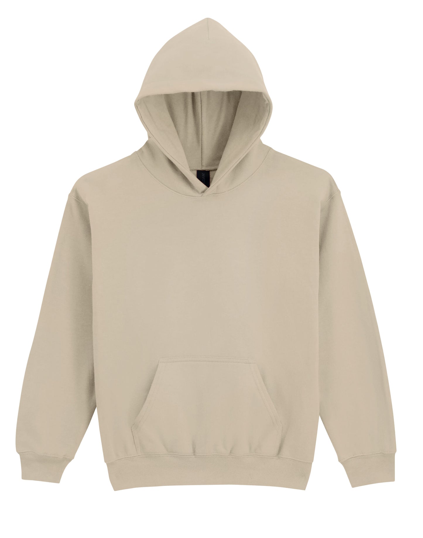 Softstyle Midweight Fleece Youth Hoodie - Sand
