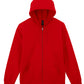 Softstyle Midweight Fleece Adult Full Zip Hooded Sweatshirt - Red