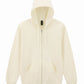 Softstyle Midweight Fleece Adult Full Zip Hooded Sweatshirt - Off White