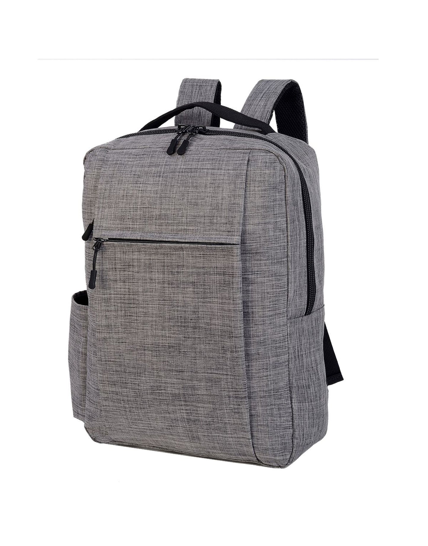 Sembach Basic Laptop Backpack - Grey Melange