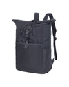 Ruby Roll-Top Laptop Backpack - Black