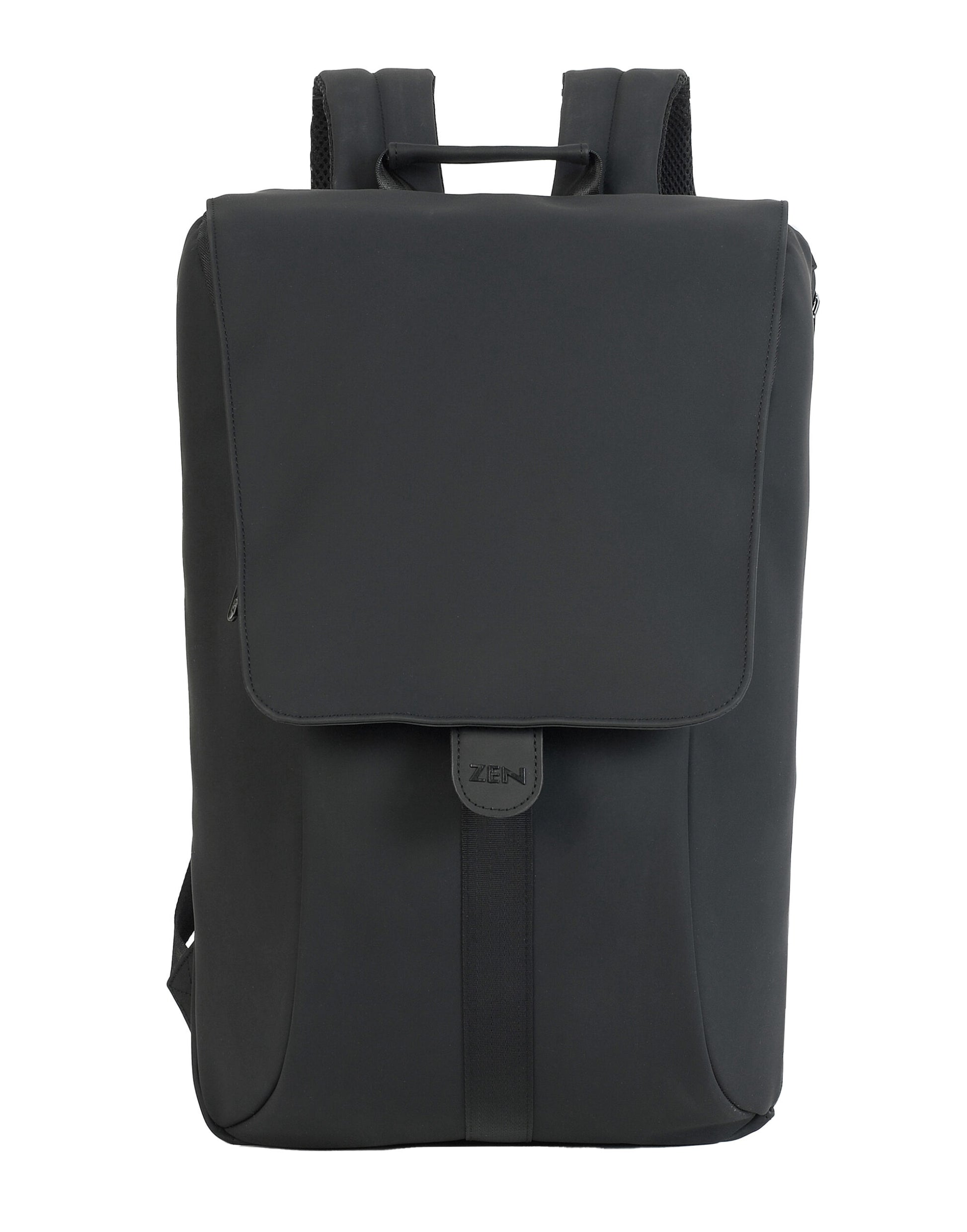 Amber Chic Laptop Backpack - Black