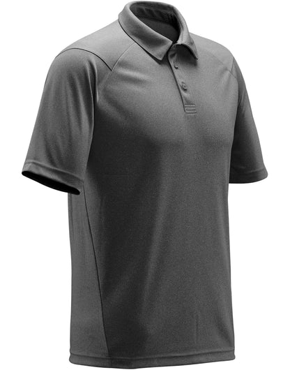 Men's Minstral Heathered Polo - Charcoal Heather