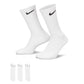 Everyday Lightweight Crew Socks (3 Pairs) - White