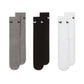 Everyday Lightweight Crew Socks (3 Pairs) - White, Grey & Black