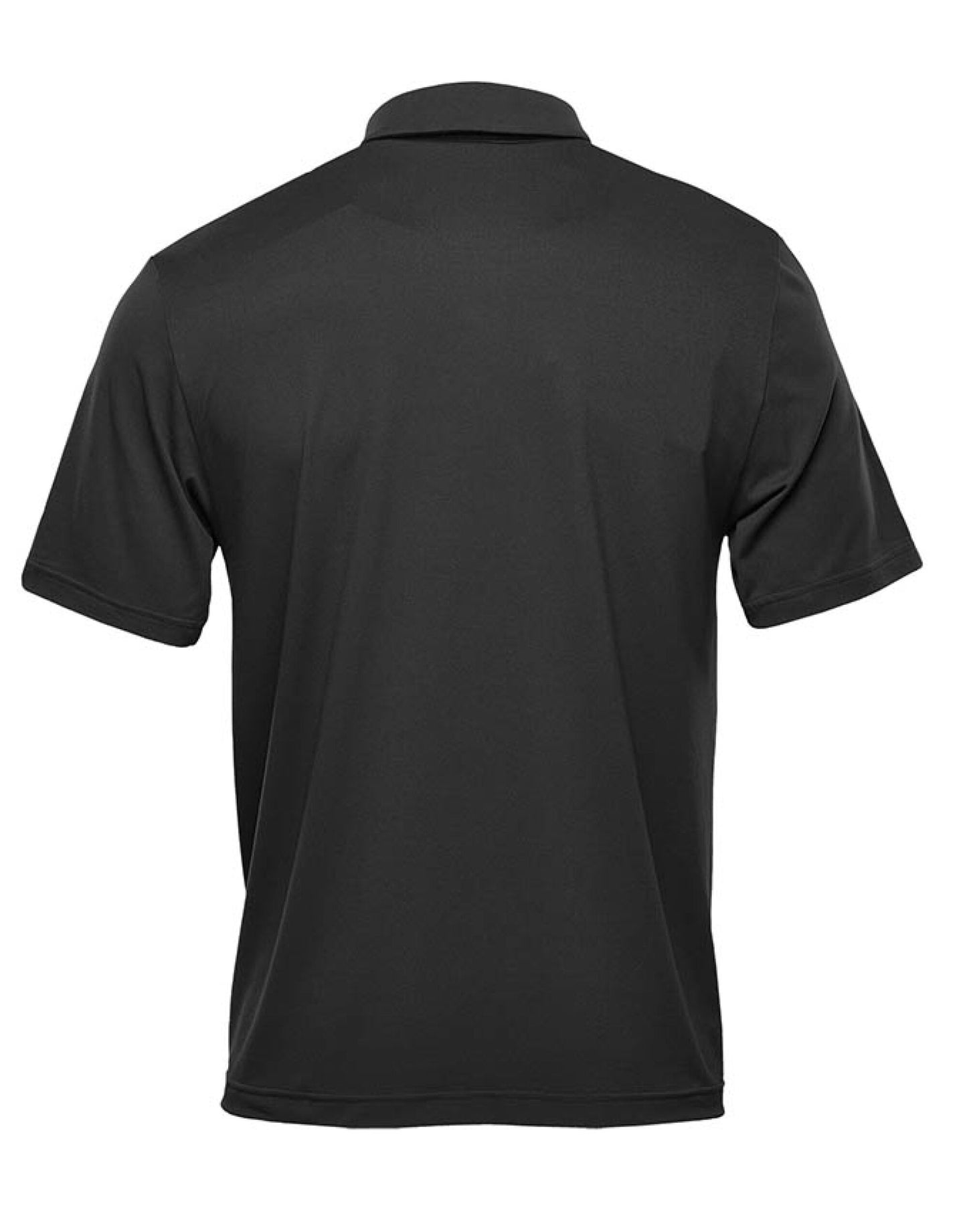 Men's Pure Earth Camino Performance Short Sleeve Polo - Black
