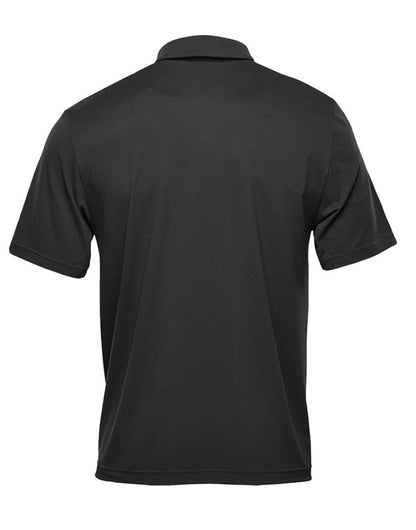 Men's Pure Earth Camino Performance Short Sleeve Polo - Black