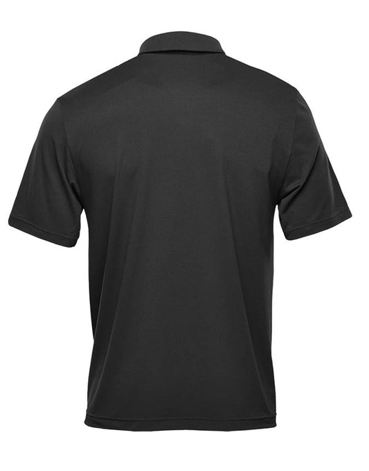 Men's Pure Earth Camino Performance Short Sleeve Polo - Black
