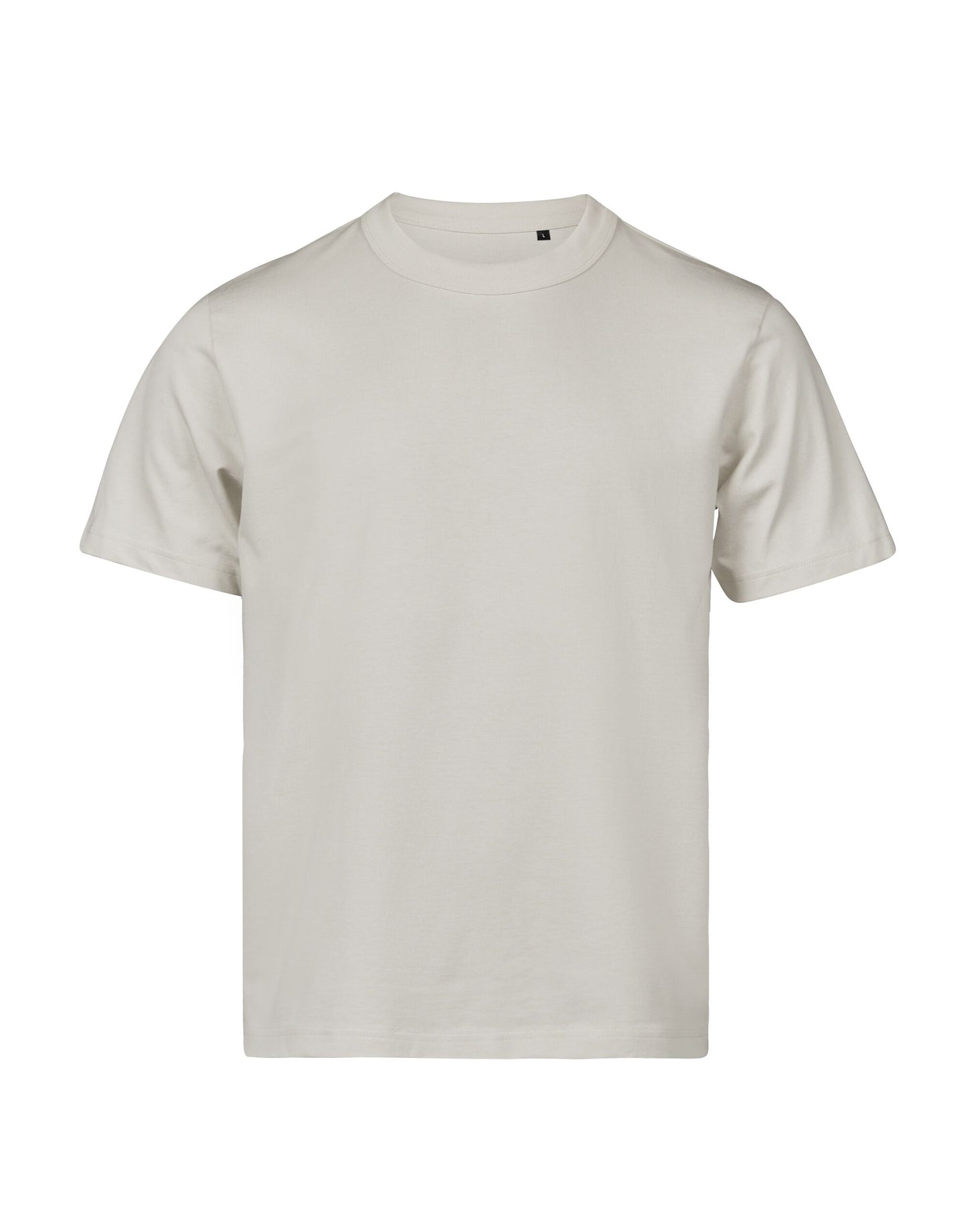 Unlabeled Loose Fit Tee - Cement