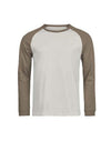 Unlabeled Baseball Tee - Cement/Clay
