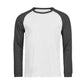 Unlabeled Baseball Tee - White/Black