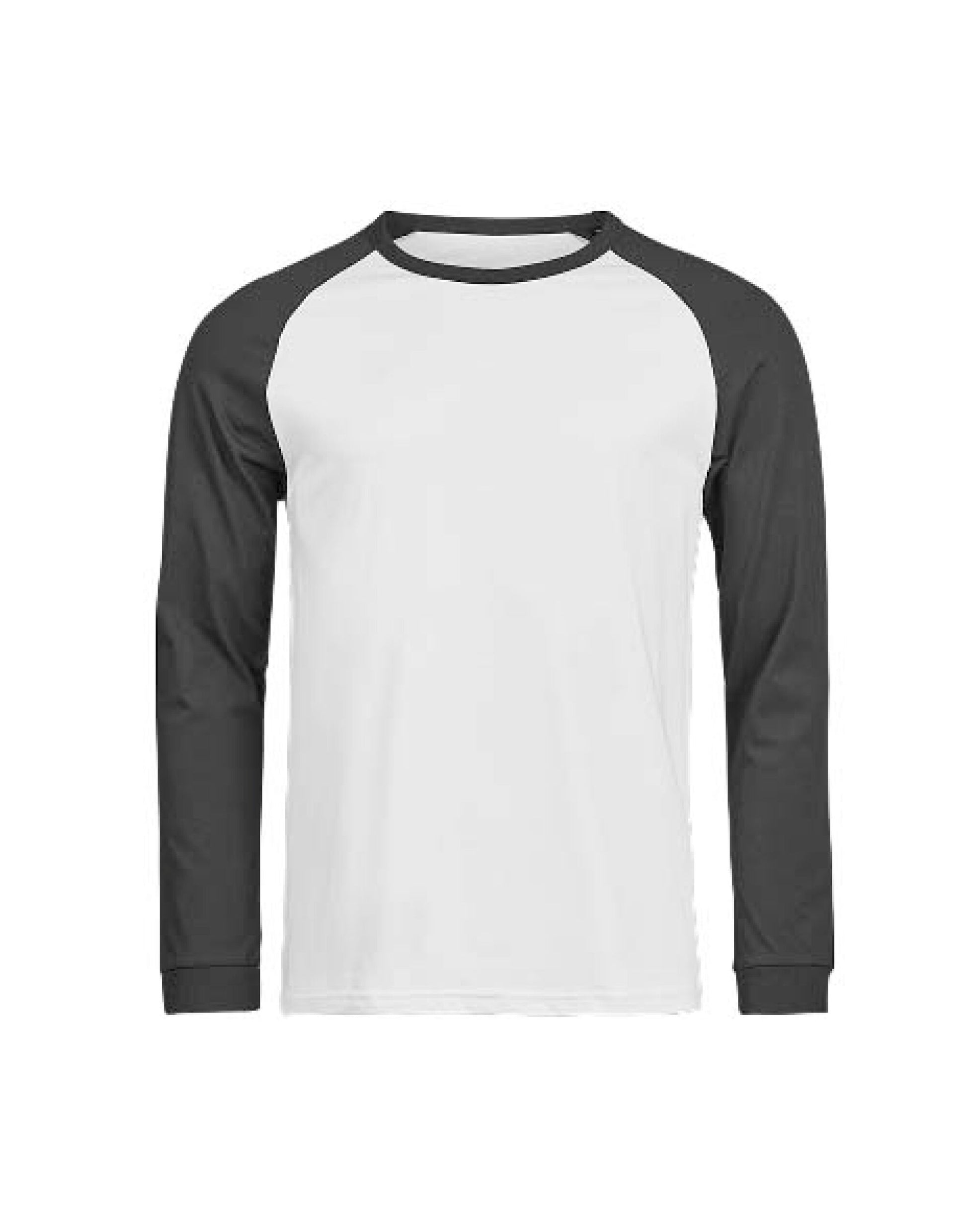 Unlabeled Baseball Tee - White/Black