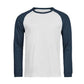 Unlabeled Baseball Tee - White/Ink