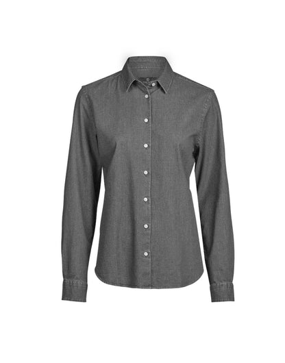 Women’s Denim Shirt - Black Denim