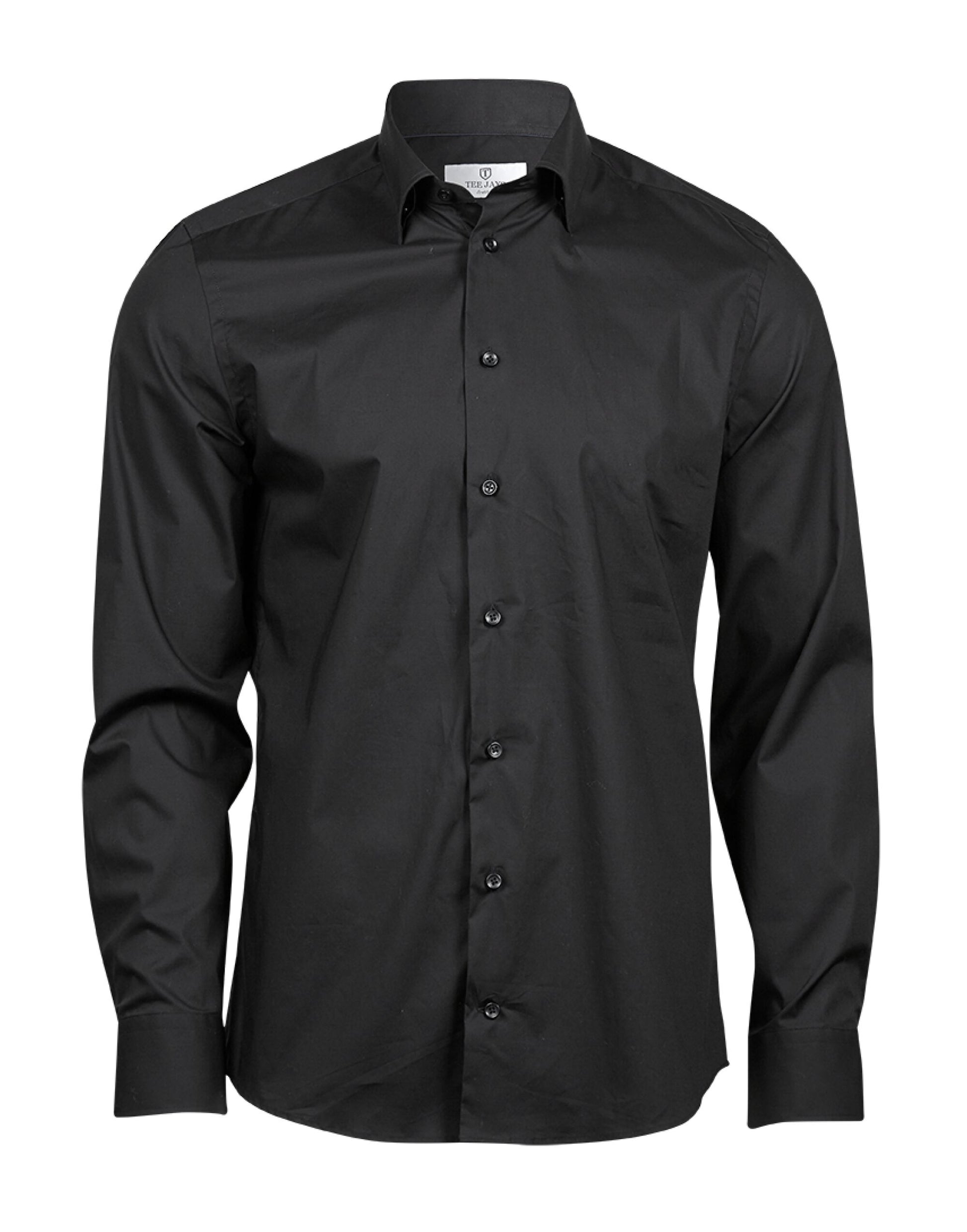 Men's Stretch Luxury Shirt - Black