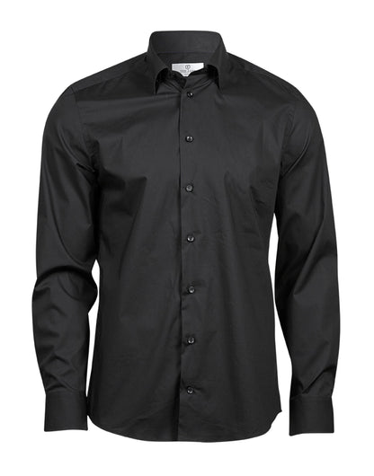 Men's Stretch Luxury Shirt - Black