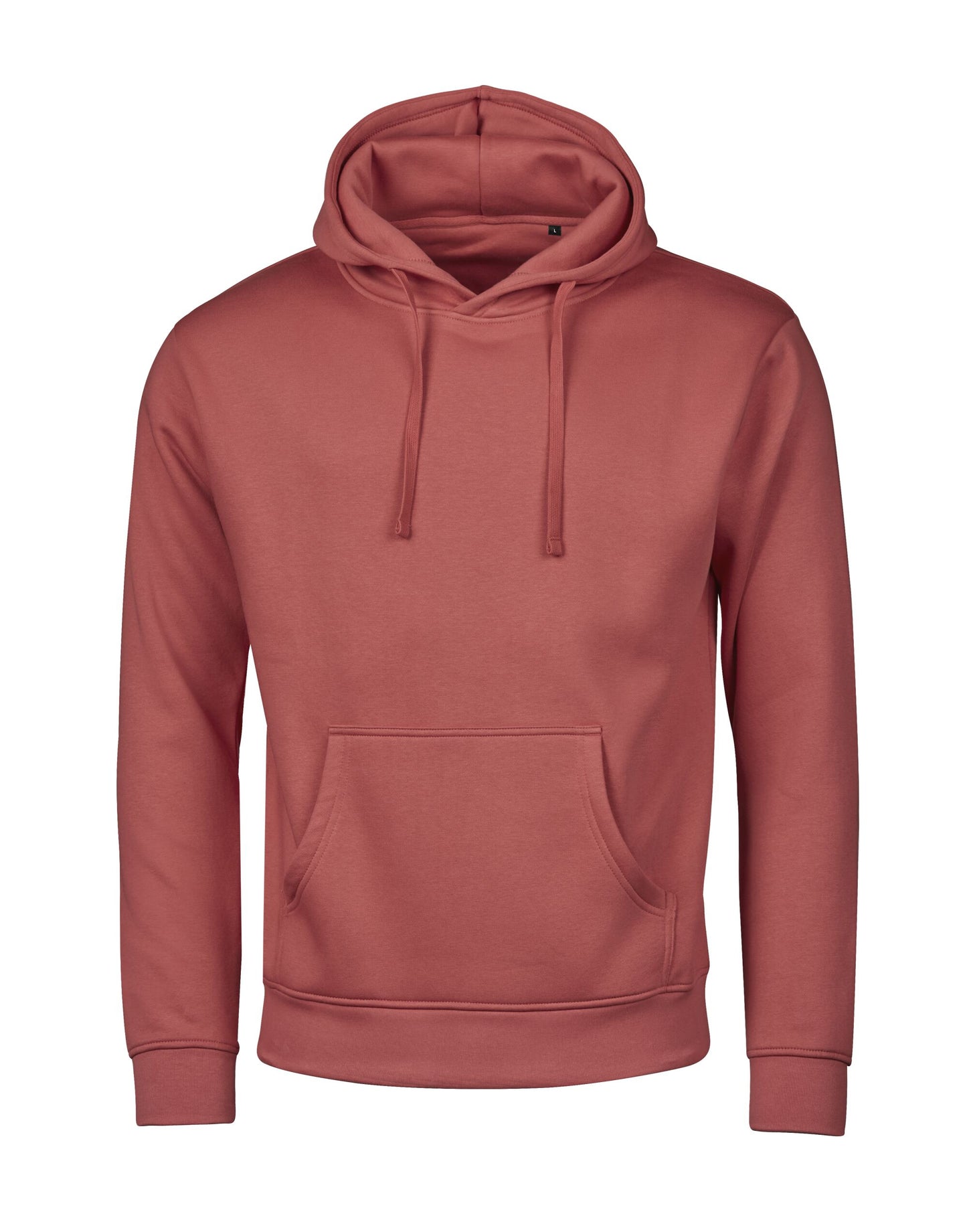 Unlabeled Hooded Sweatshirt - Cranberry