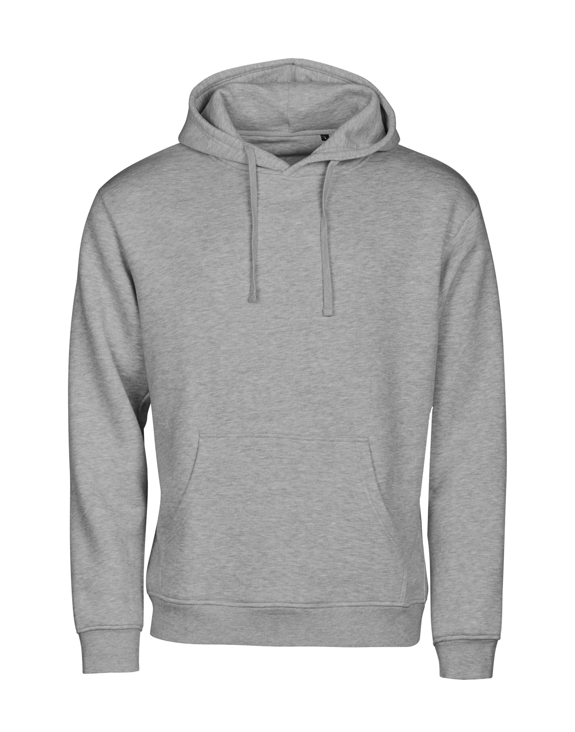 Unlabeled Hooded Sweatshirt - Heather Grey