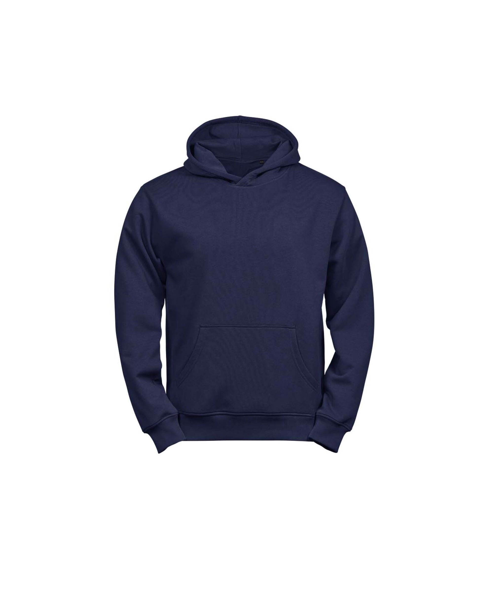 Junior Unlabeled Hooded Sweatshirt - Navy
