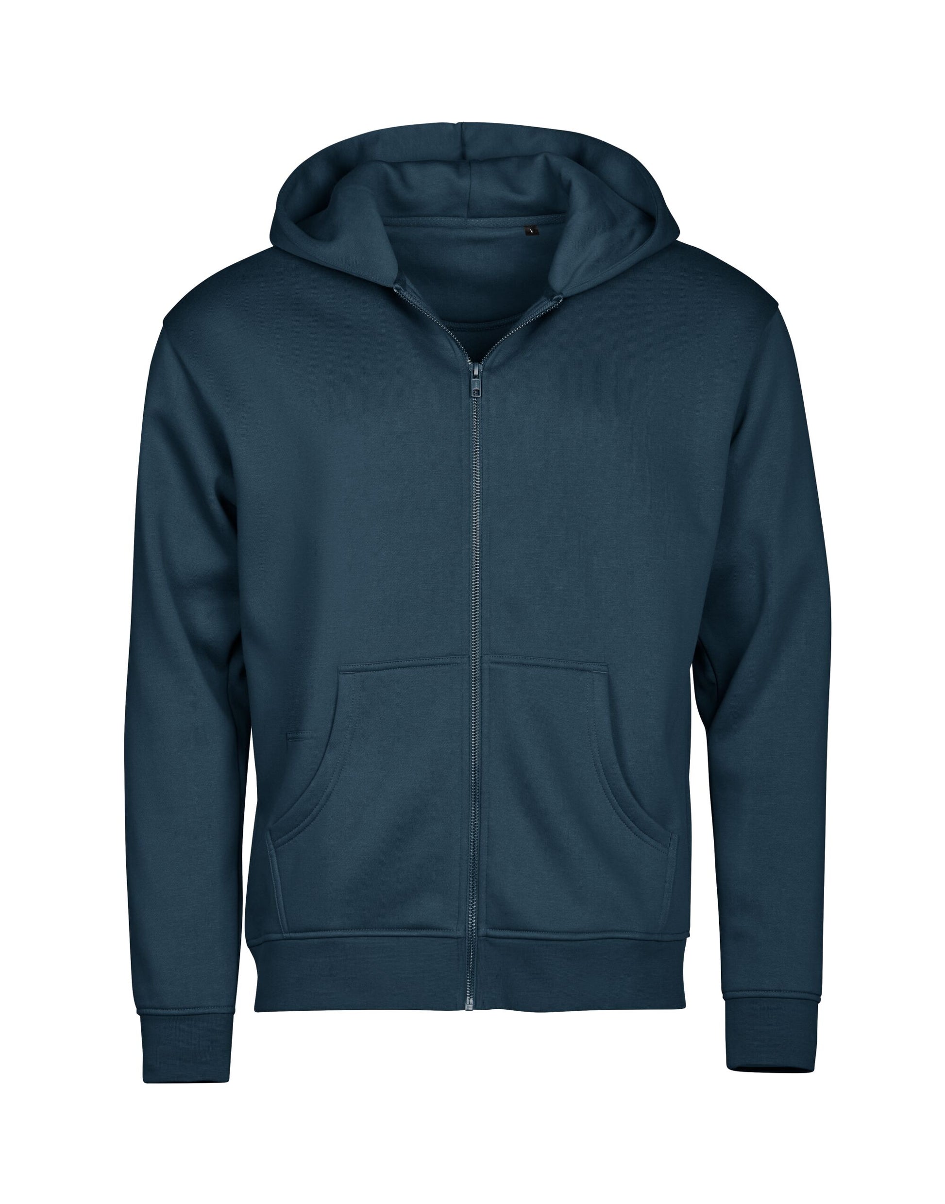Unlabeled Hooded Full Zip Sweatshirt - Ink