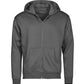 Unlabeled Hooded Full Zip Sweatshirt - Powder Grey