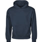 Unlabeled Heavy Loose Fit Hooded Sweatshirt - Ink