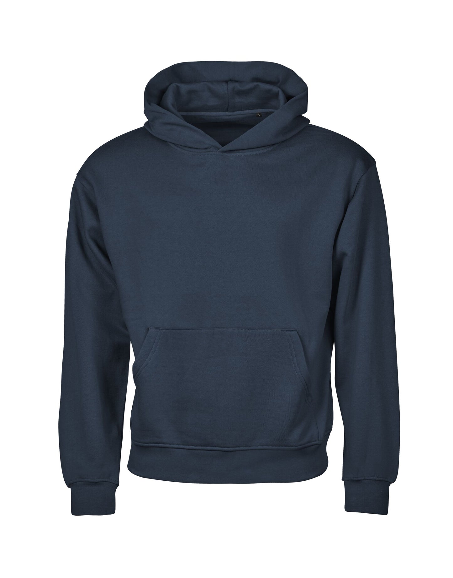 Unlabeled Heavy Loose Fit Hooded Sweatshirt - Ink