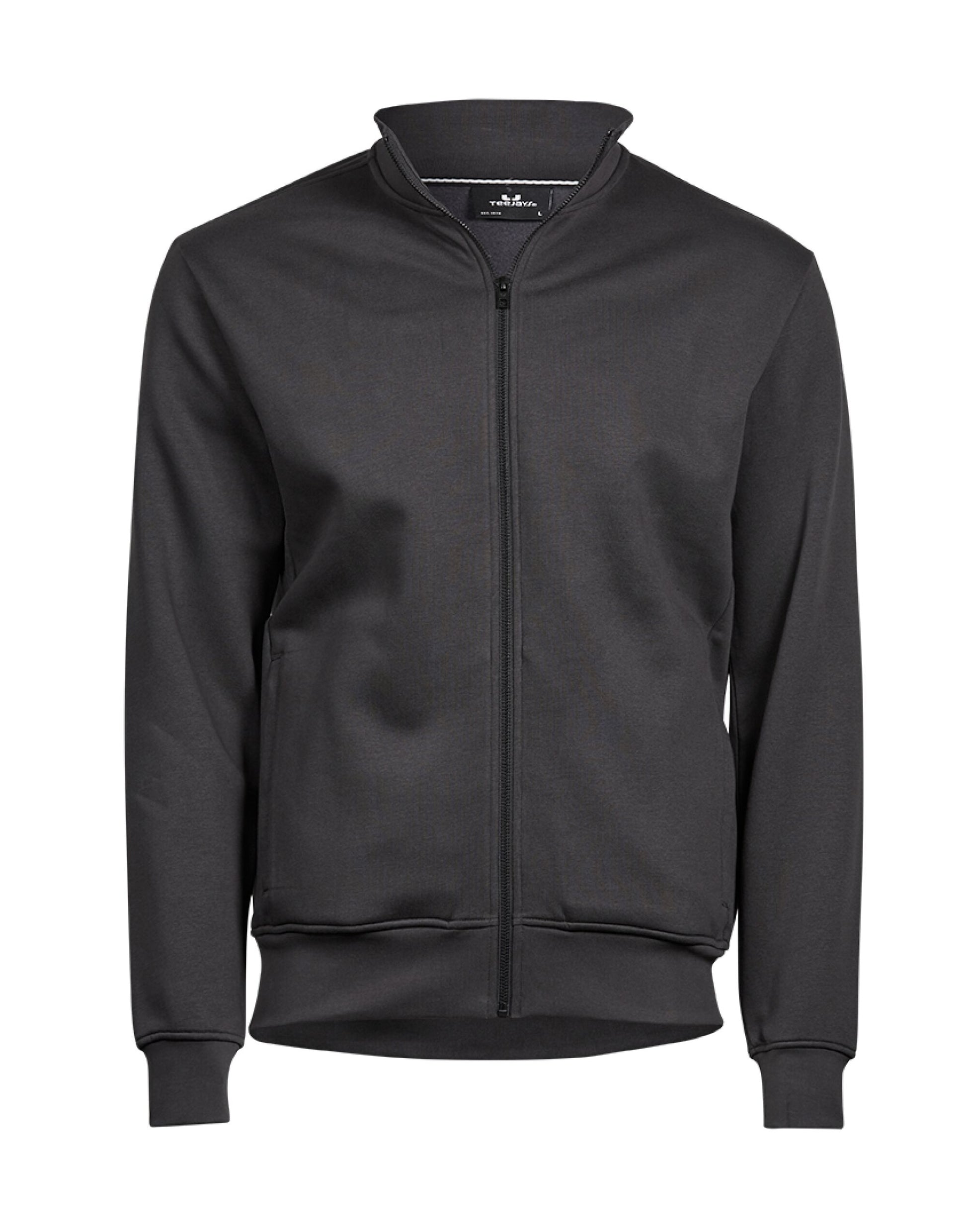 Men's Full Zip Sweatshirt - Dark Grey