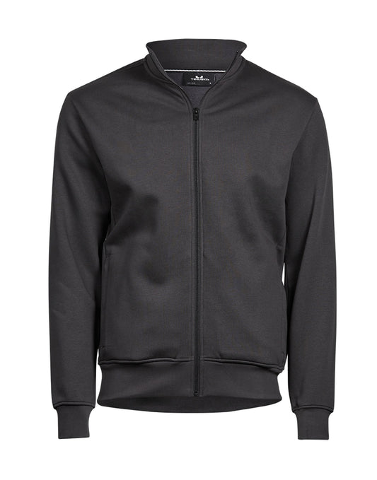 Men's Full Zip Sweatshirt - Dark Grey