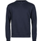 Ribbed Interlock Crewneck - Navy