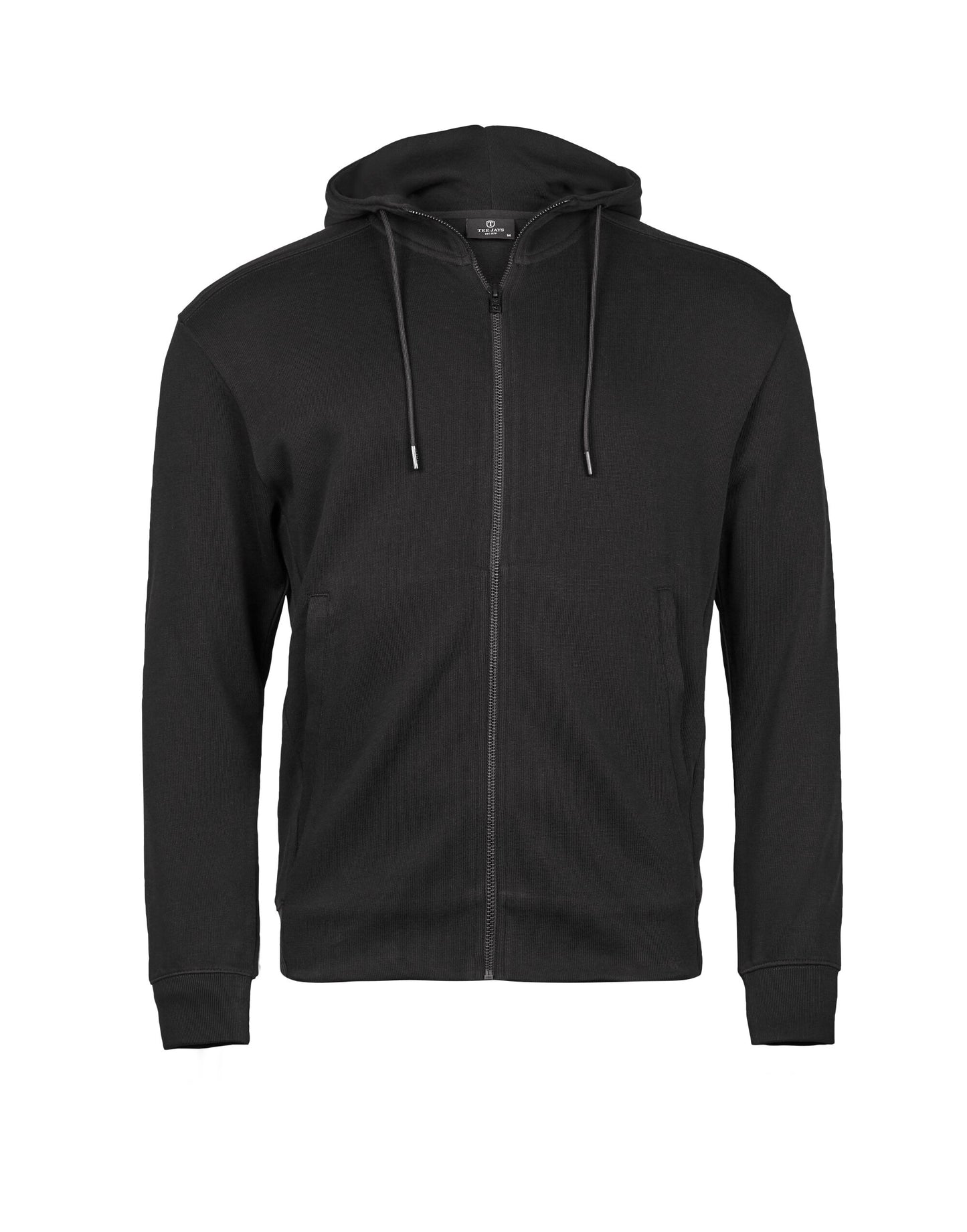 Interlock Hood Full Zip - Black