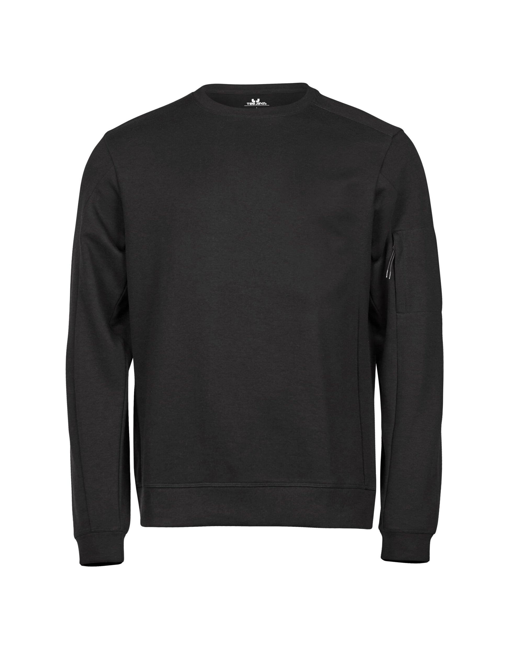 Athletic Crew Neck Sweat - Black