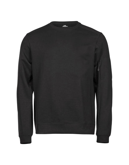 Athletic Crew Neck Sweat - Black