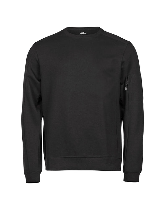 Athletic Crew Neck Sweat - Black