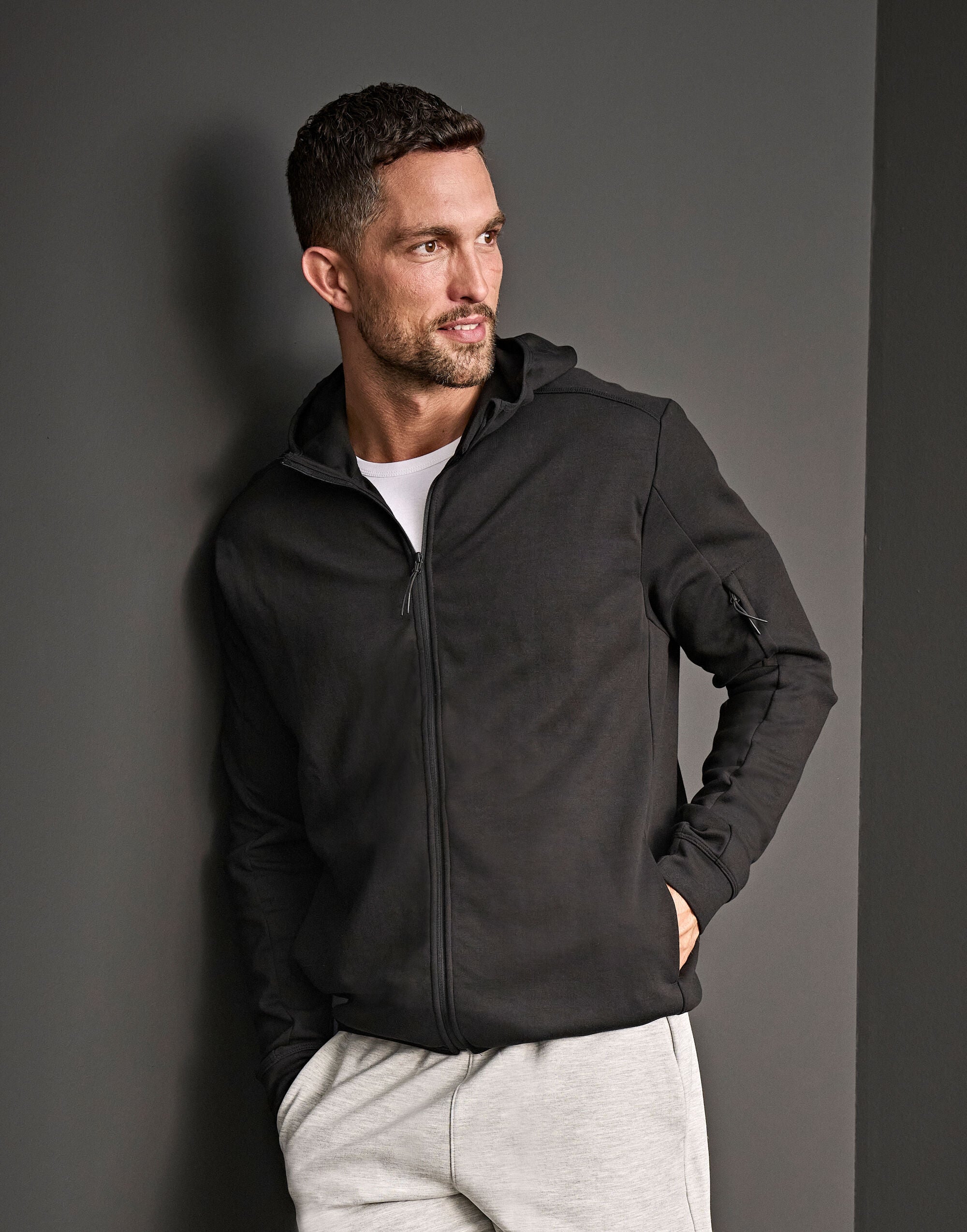 Athletic Full Zip Sweat