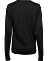 Ladies' Crew Neck Sweater - Black