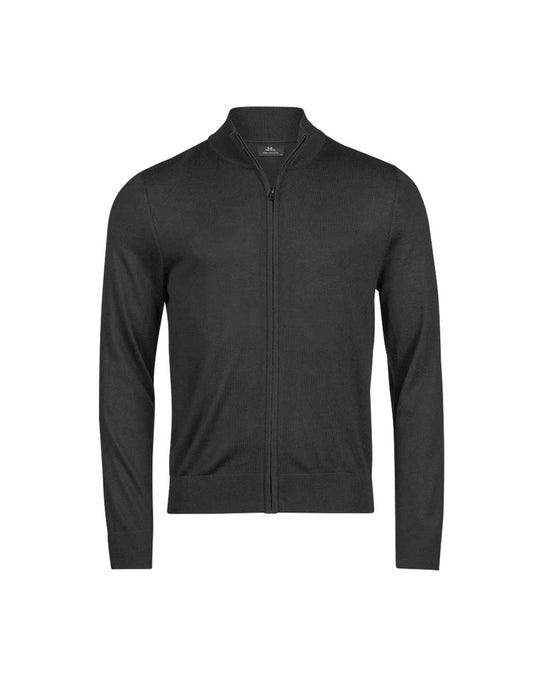 Full Zip Knit - Black
